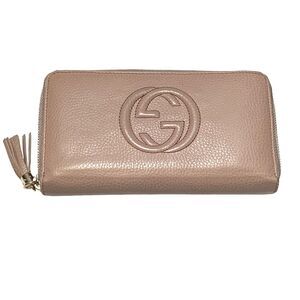 Gucci Pink Leather Wallet